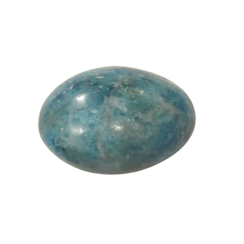 Galet d'Apatite bleue