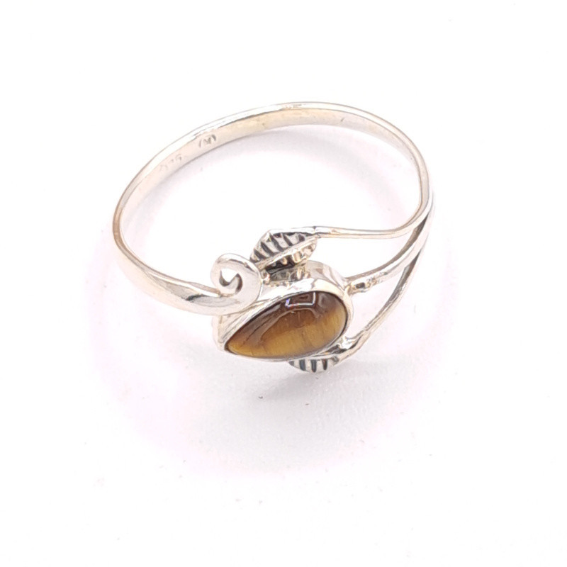 Bague Séville Oeil de tigre, argent 925